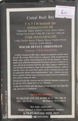 Cemal Reşit Bey Fatih Enstantaneler Türk Manzaraları KASET