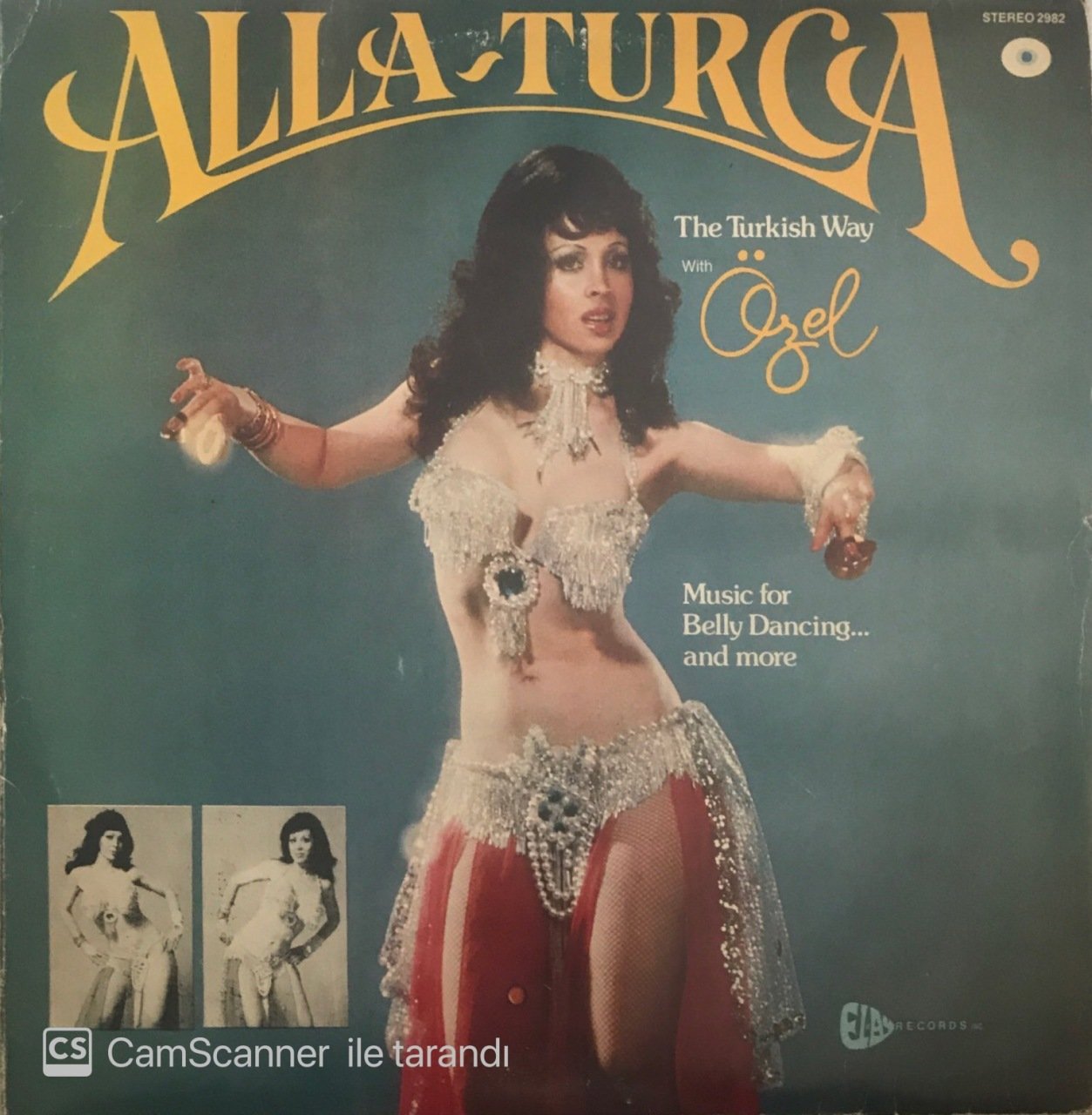Alla Turcan The Turkish Way Belly Dance With Özel Türkbaş LP