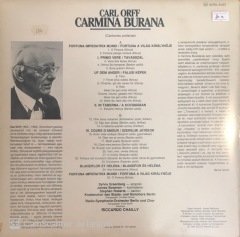 Carl Orff Carmina Burana LP
