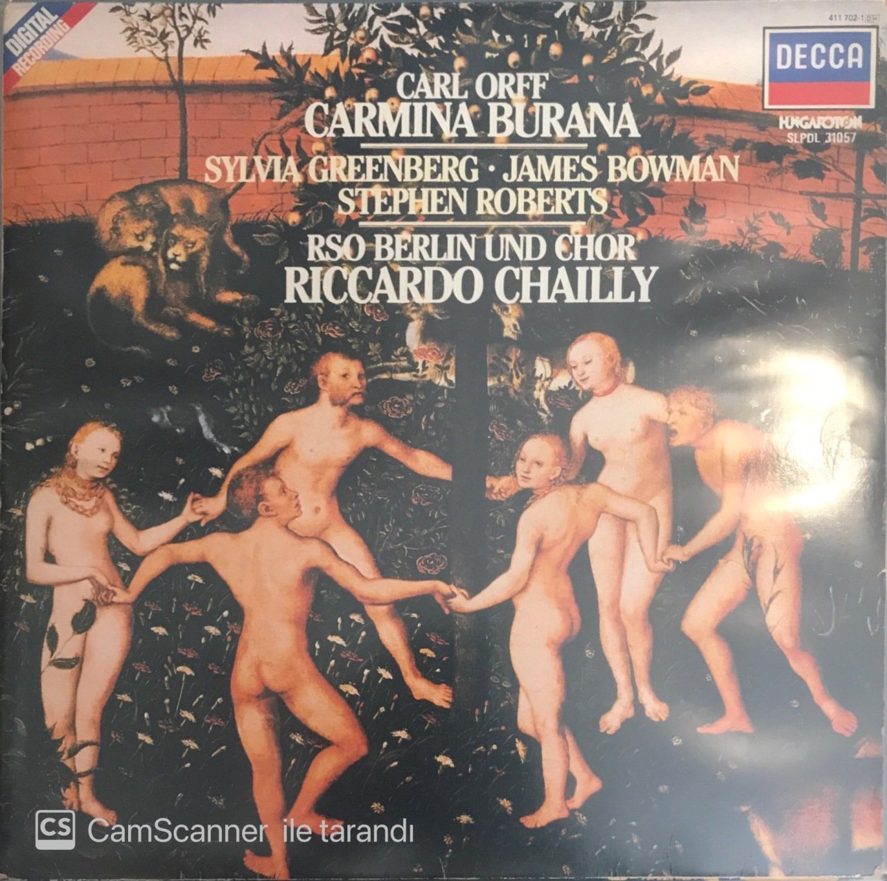 Carl Orff Carmina Burana LP