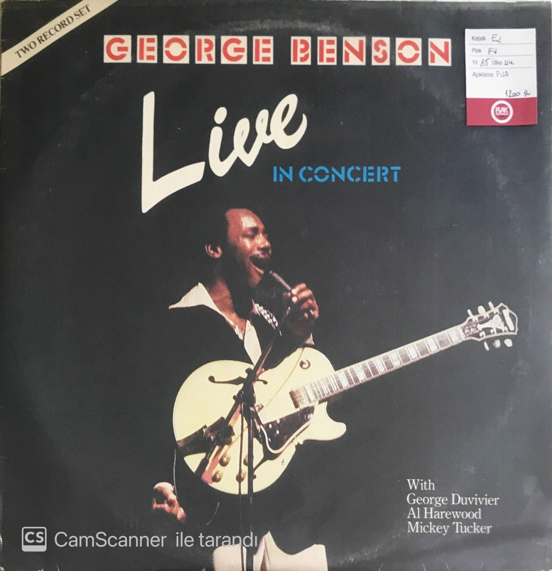 George Benson - Live In Concert - LP
