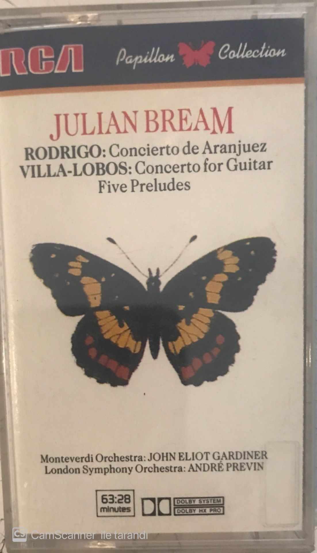Julian Bream Rodrigo Villa Lobos KASET
