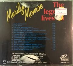 Marilyn Monroe - The Legend Lıves On CD