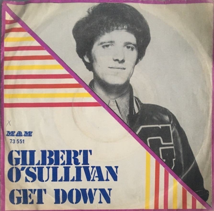 Gilbert O'Sullivan Get Down 45 lik