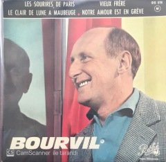 Bourvil Les Sourires De Paris 45lik