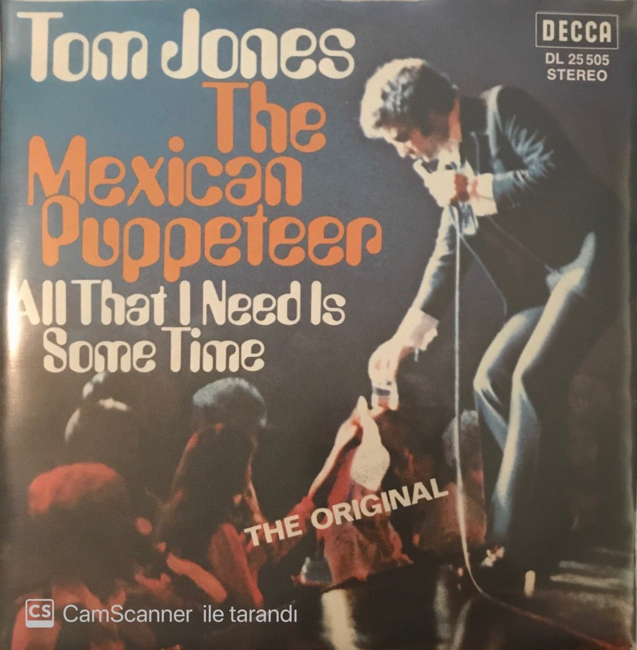 Tom Jones The Young New Mexican Puppeterr LP