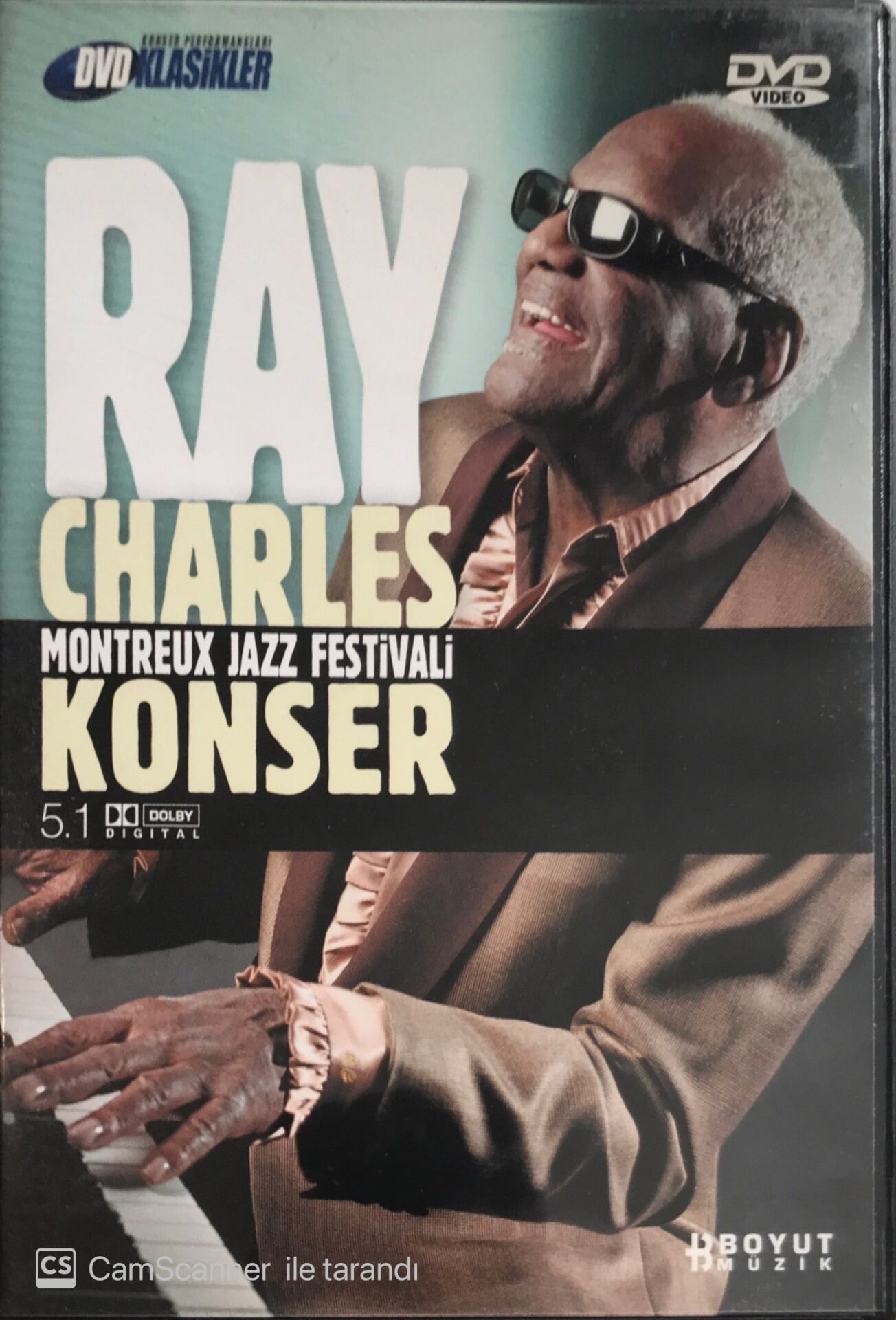 Ray Charles Montreux Jazz Festivali Konser DVD
