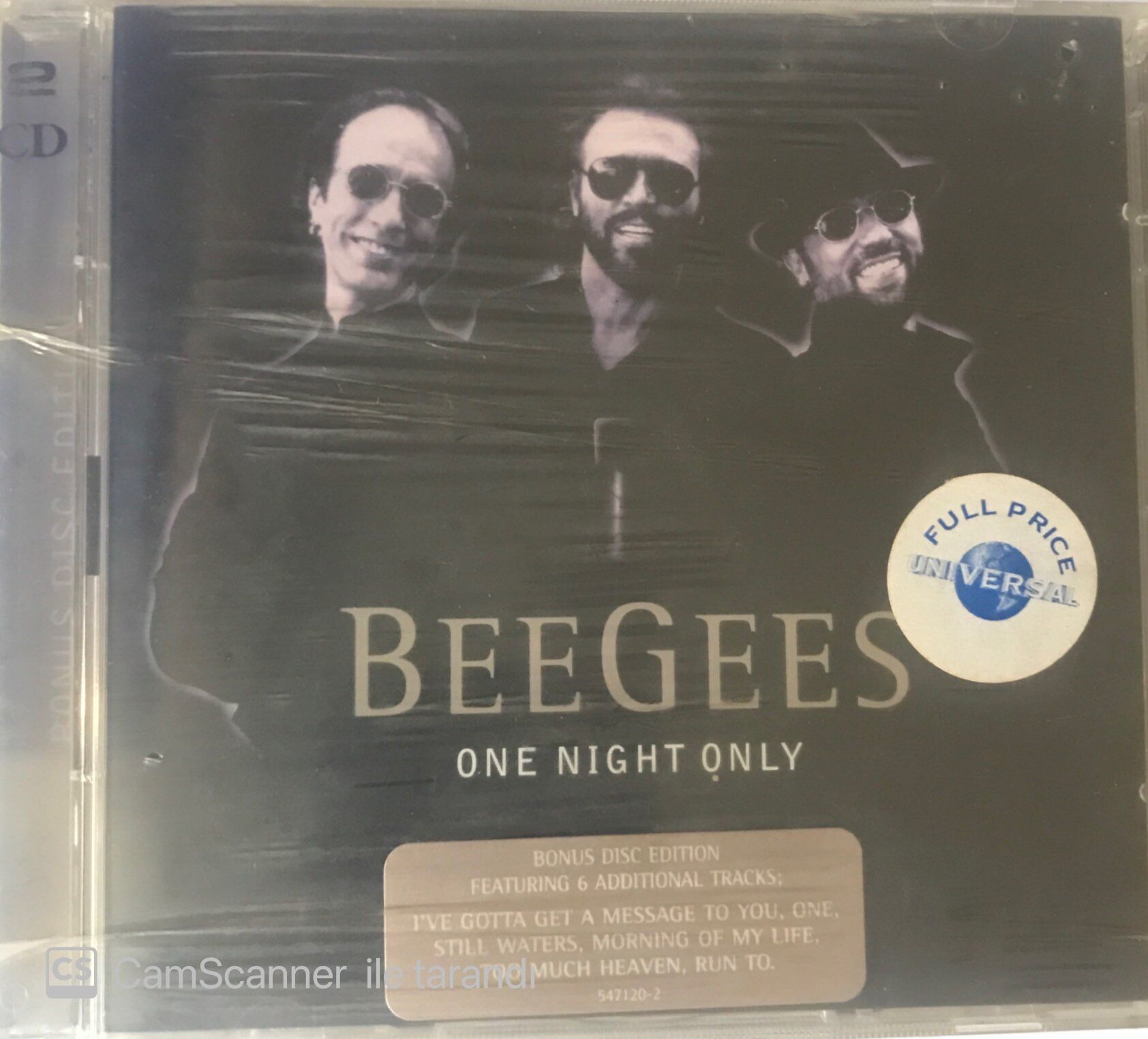 Bee Gees One Night Only CD
