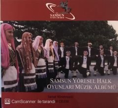 Samsun Yöresel Halk Oyunları Müzik Albümü CD