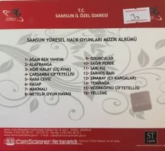 Samsun Yöresel Halk Oyunları Müzik Albümü CD