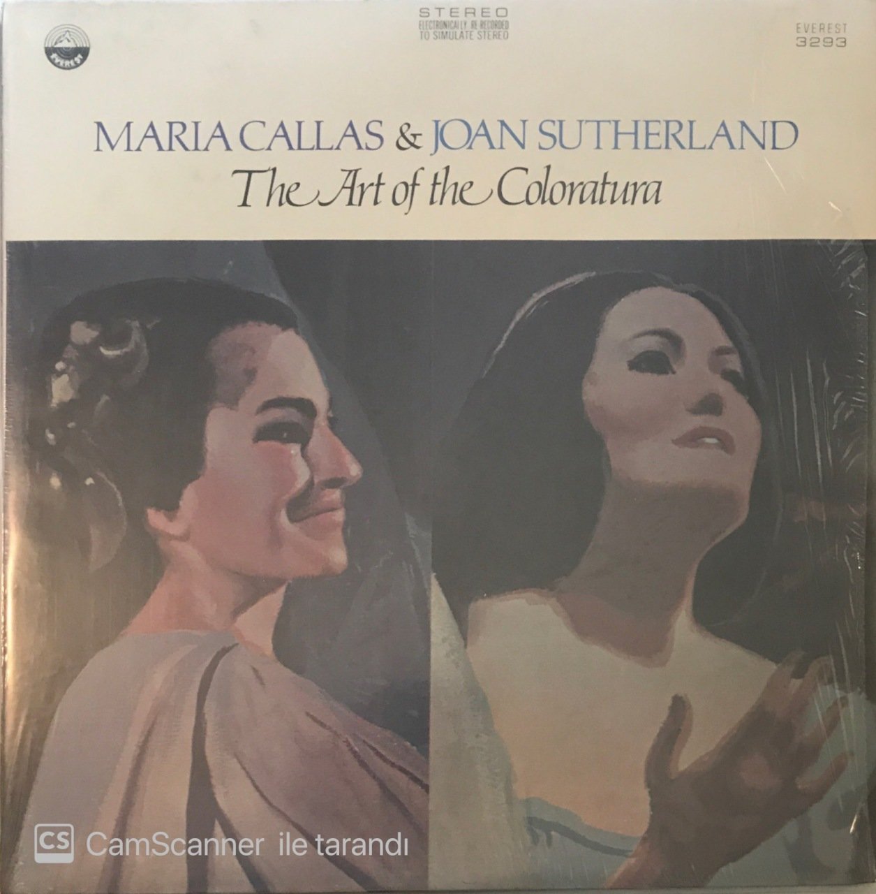 Maria Callas & Joan Sutherland The Art Of The Coloratura LP