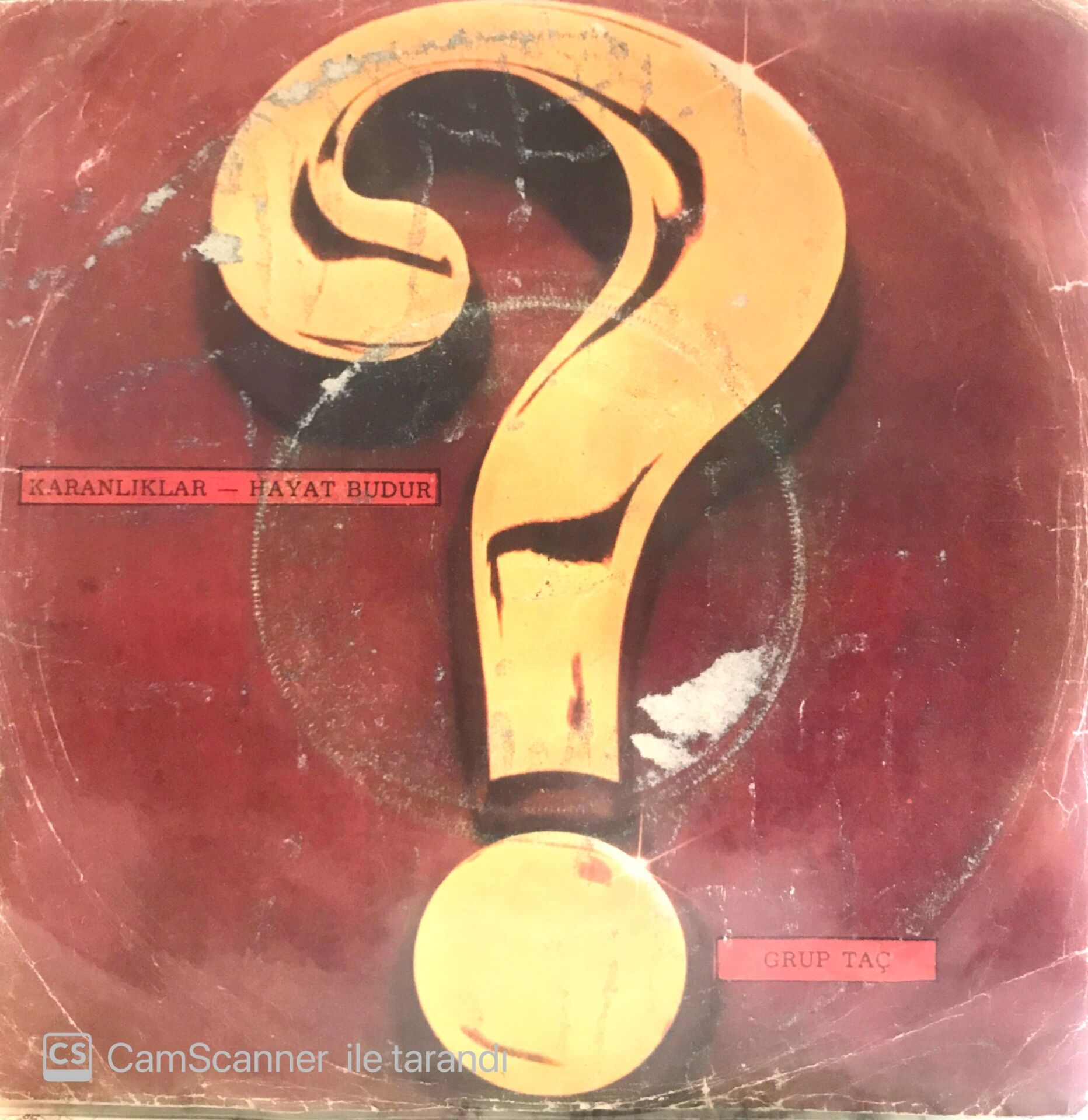 Devrim Düzgit - Grup Taç - Karanlıklar 45lik