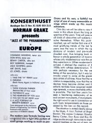 Jazz At The Philharmonic In Europe 4xLP BOX SET