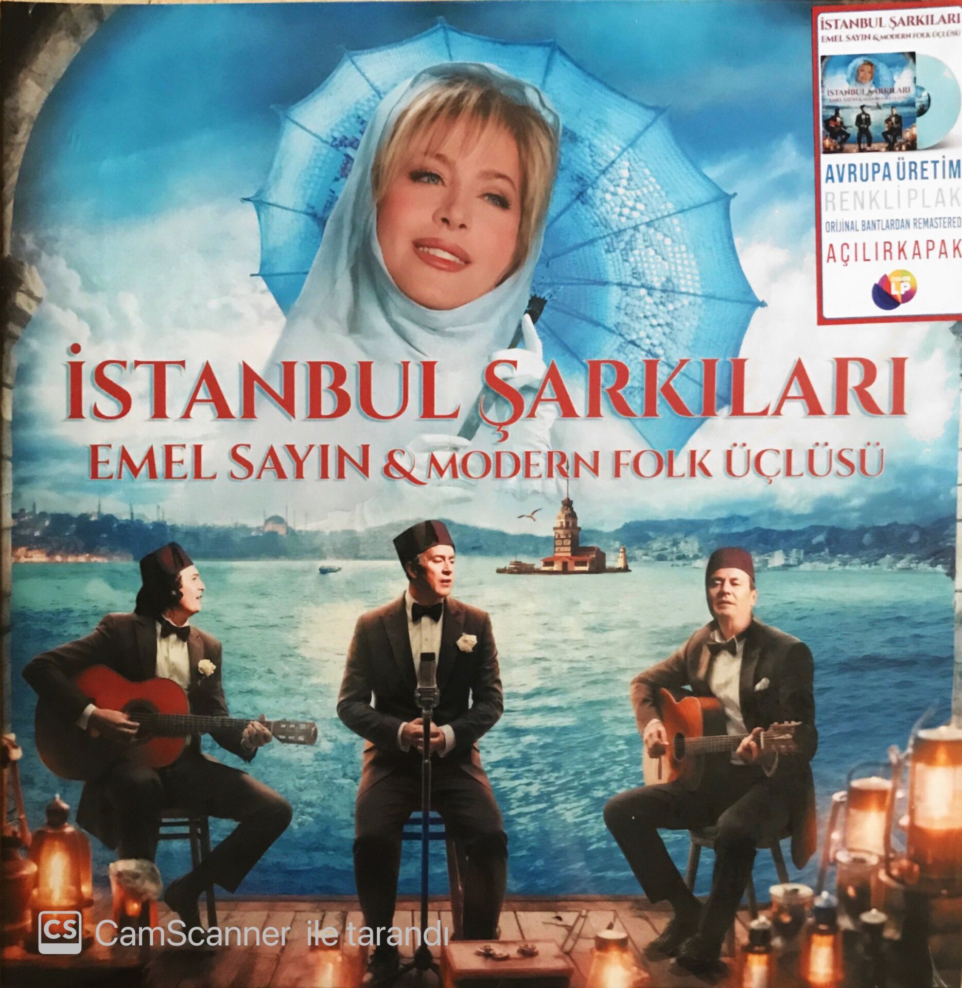 Emel Sayın & Modern Folk Üçlüsü - İstanbul Şarkıları - LP