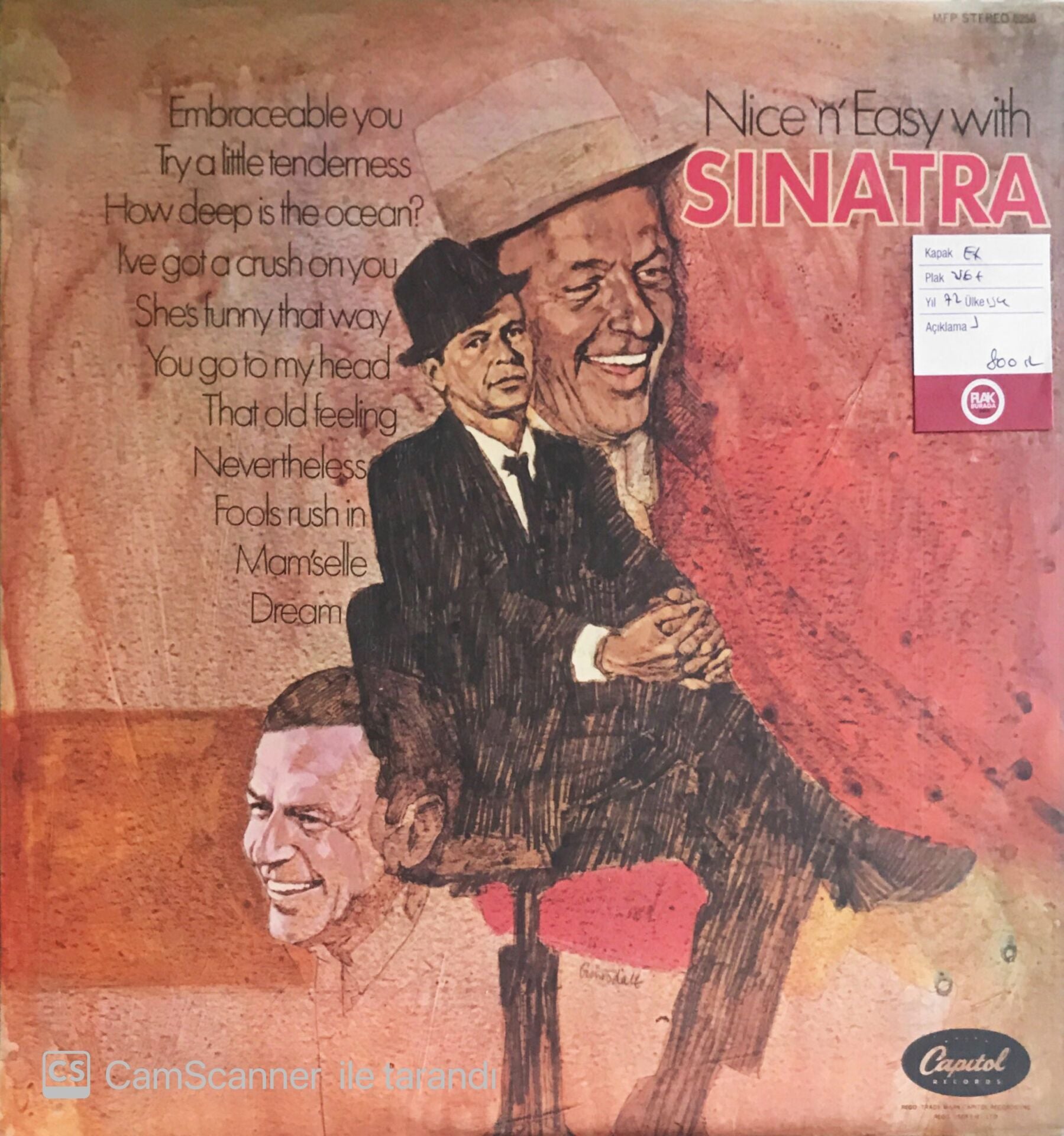Frank Sinatra - Nice 'N' Easy With Sinatra - LP