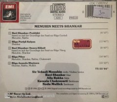 Menuhin Meets Shankar CD