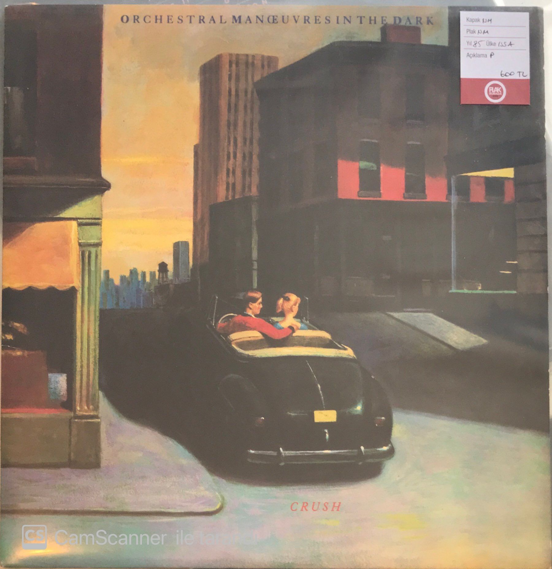 Orchestral Manceuvresin The Dark - Crush LP