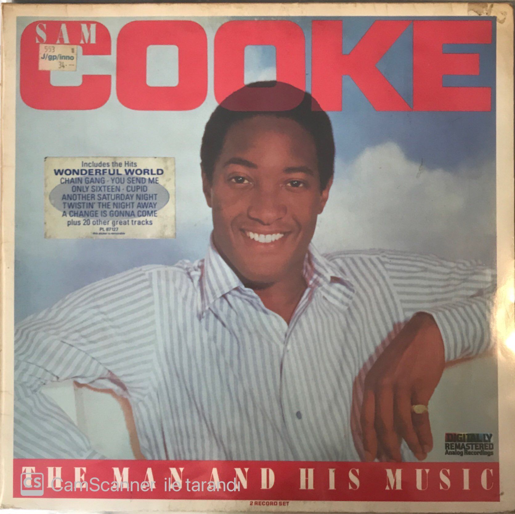 Sam Cocker - The Man And His Music Double LP