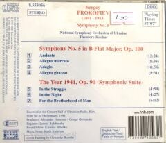 Prokofiev / Symphony No. 5 CD