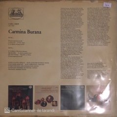 Carmina Burana Cark Orff (1895) LP