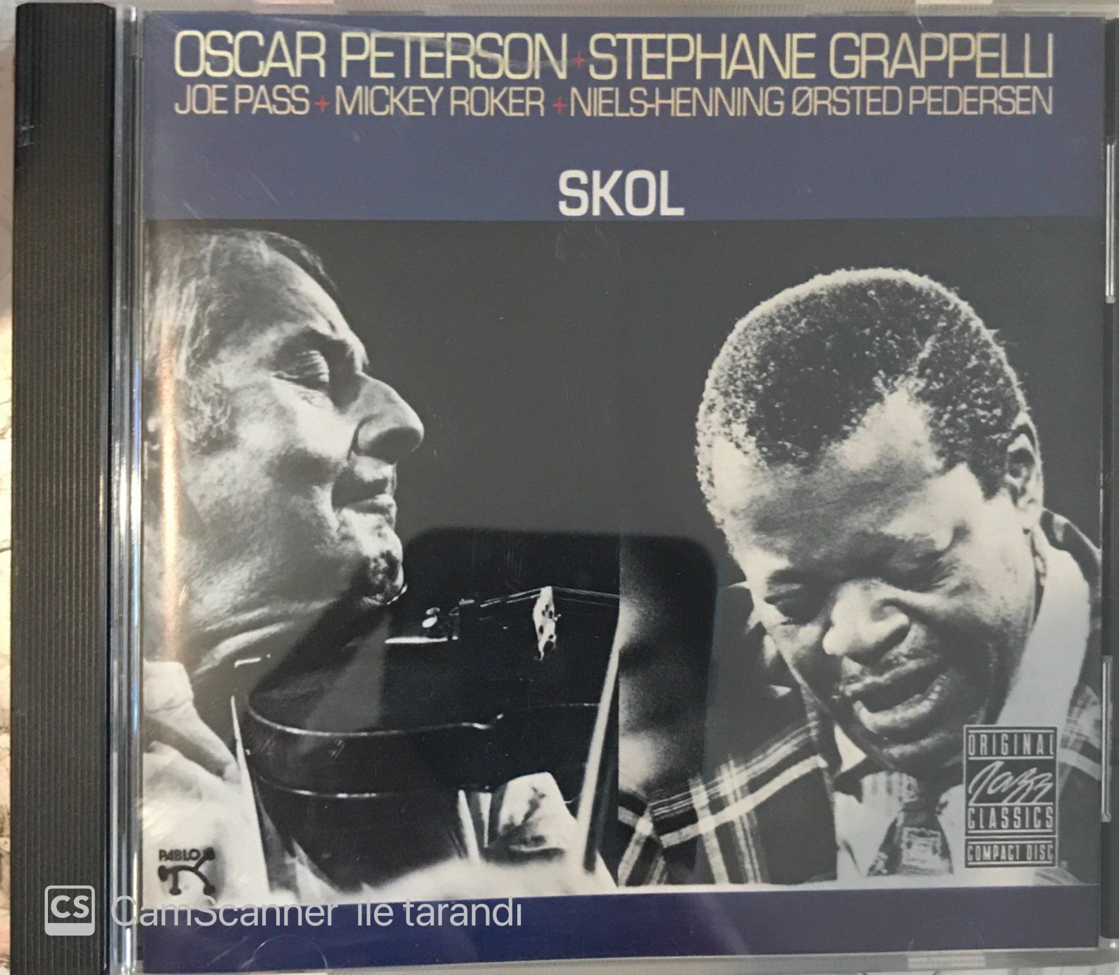 Oscar Peterson , Stephane Grappelli , Joe Pass , Mickey Roker , Niels Henning Orsted Pedersen - Skol CD
