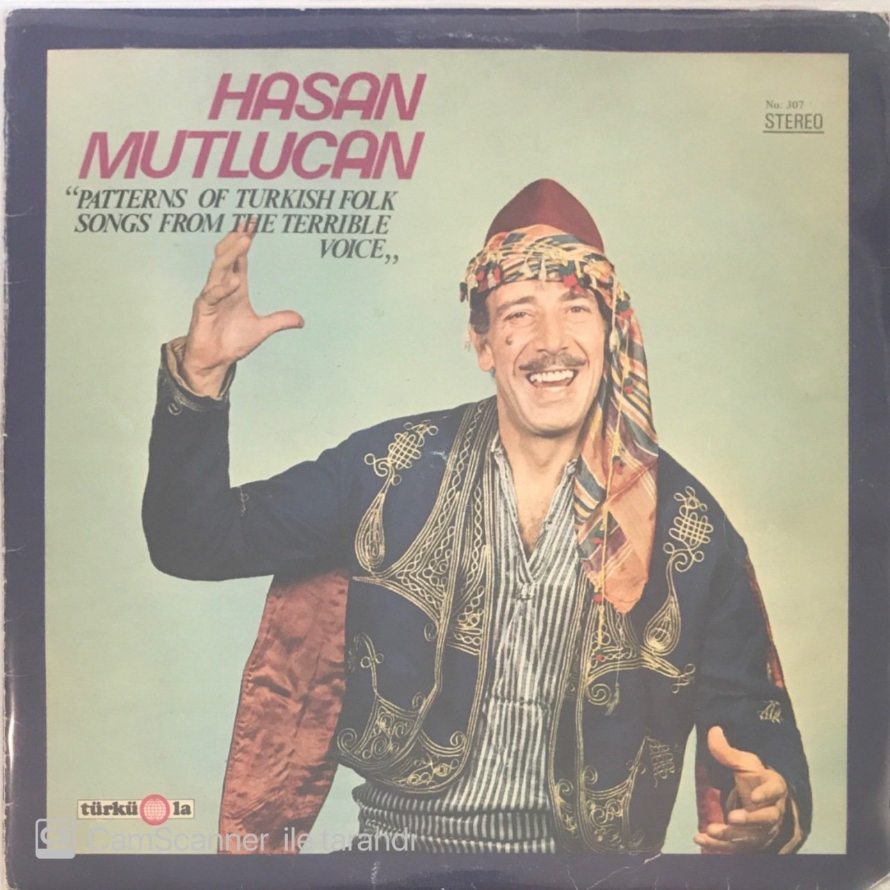Hasan Mutlucan Patterns Of Turkish Folk Songs From The Terrible Voice LP