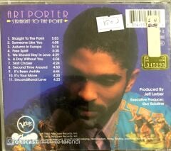 Art Porter Straight to the Point CD