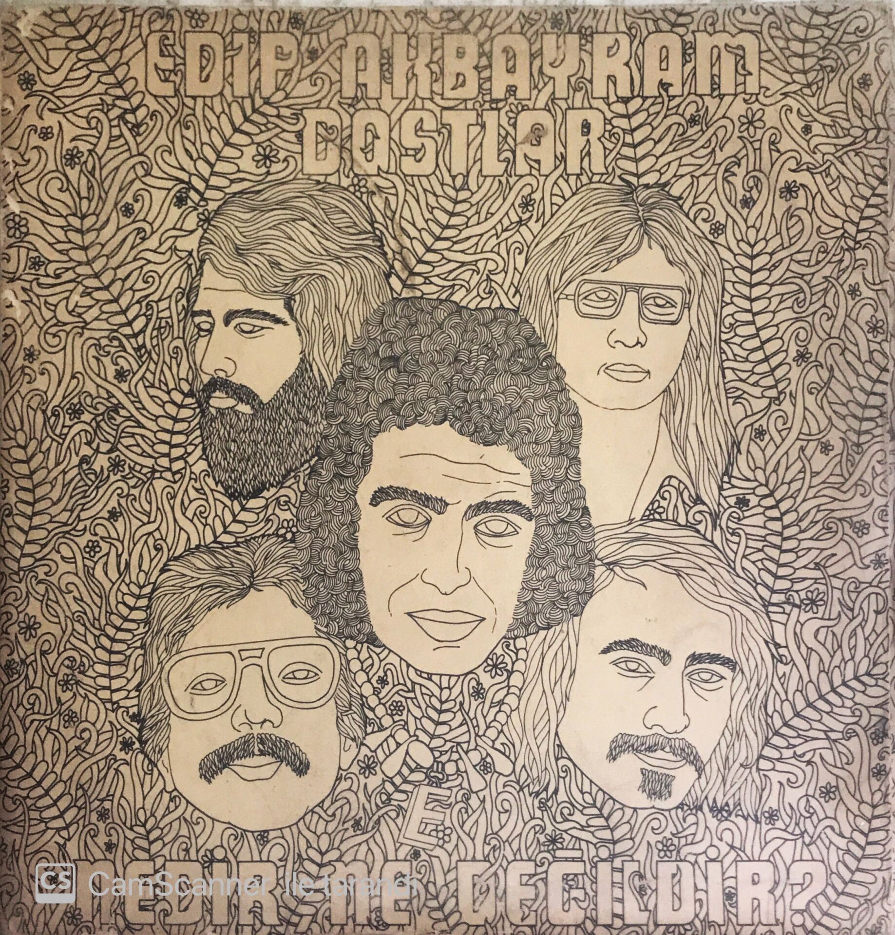 Edip Akbayram Dostlar - Nedir Ne Değildir - LP