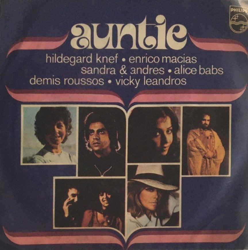 Hildegard Kneff Enrico Macias Sandra& Andres ''Auntie'' 45 lik