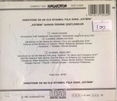 Variations On An Old İstanbul Folk Song ''Katibim'' CD