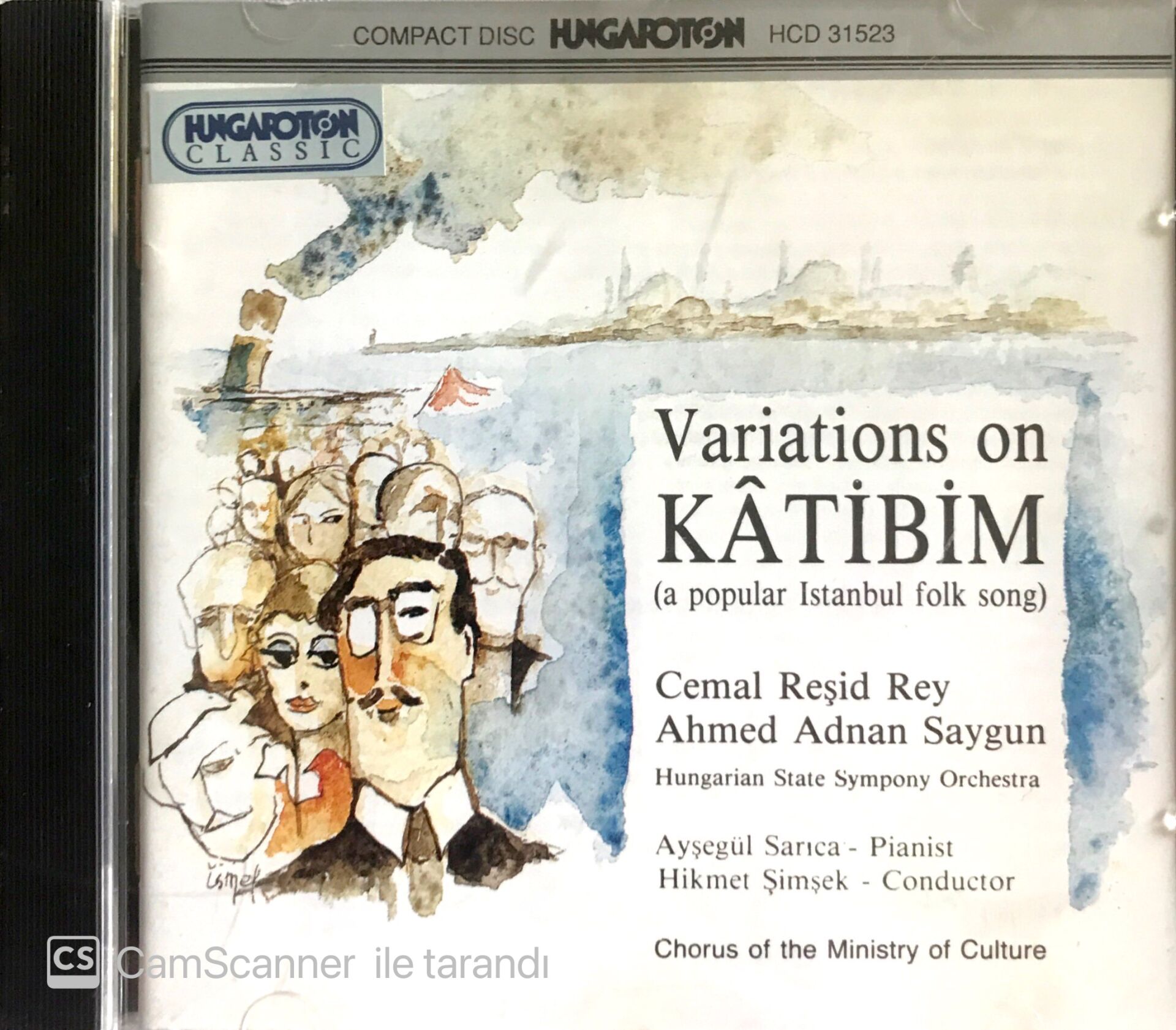 Variations On An Old İstanbul Folk Song ''Katibim'' CD