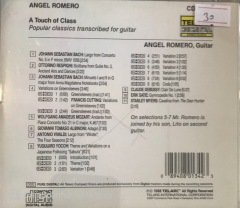Angel Romero A Touch Of Class CD