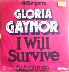 Gloria Gaynor - I Will Survive - 45'lik