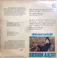 Sezen Aksu - Allahaısmarladık LP
