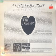 Paul Mauriat & His Orchestra - A Taste Of Mauriat LP