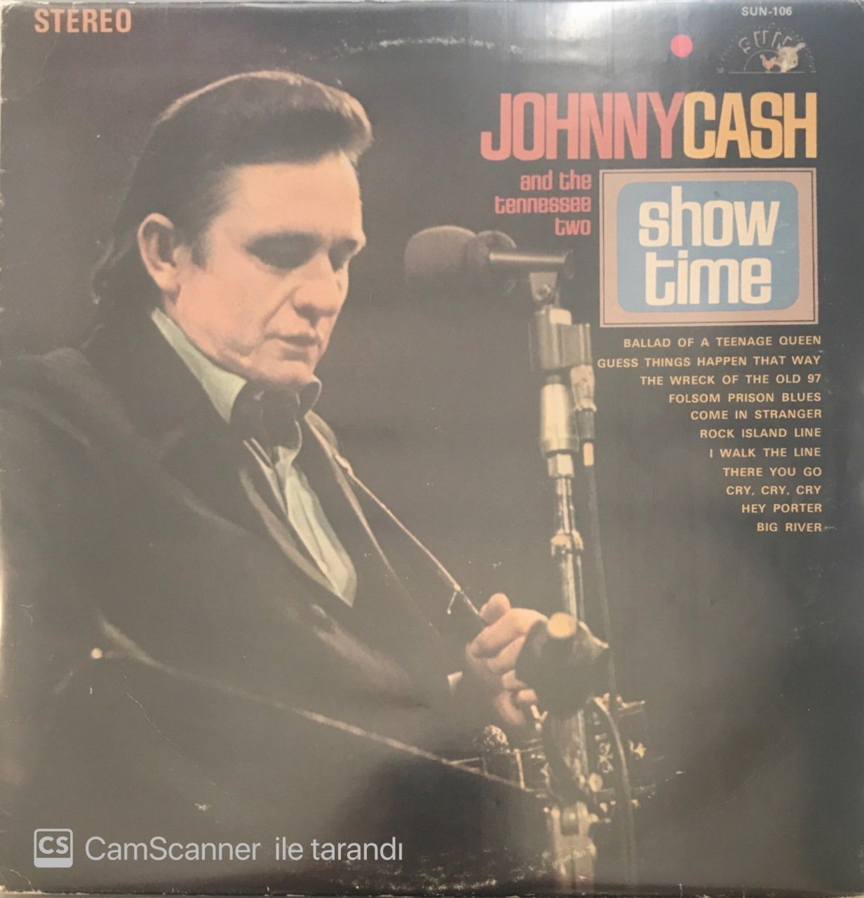 Johnny Cash & The Tennessee Two Showtime LP