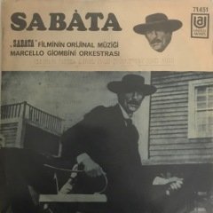 Marcello Giombini Sabata Filminin Orjinal Müziği 45lik