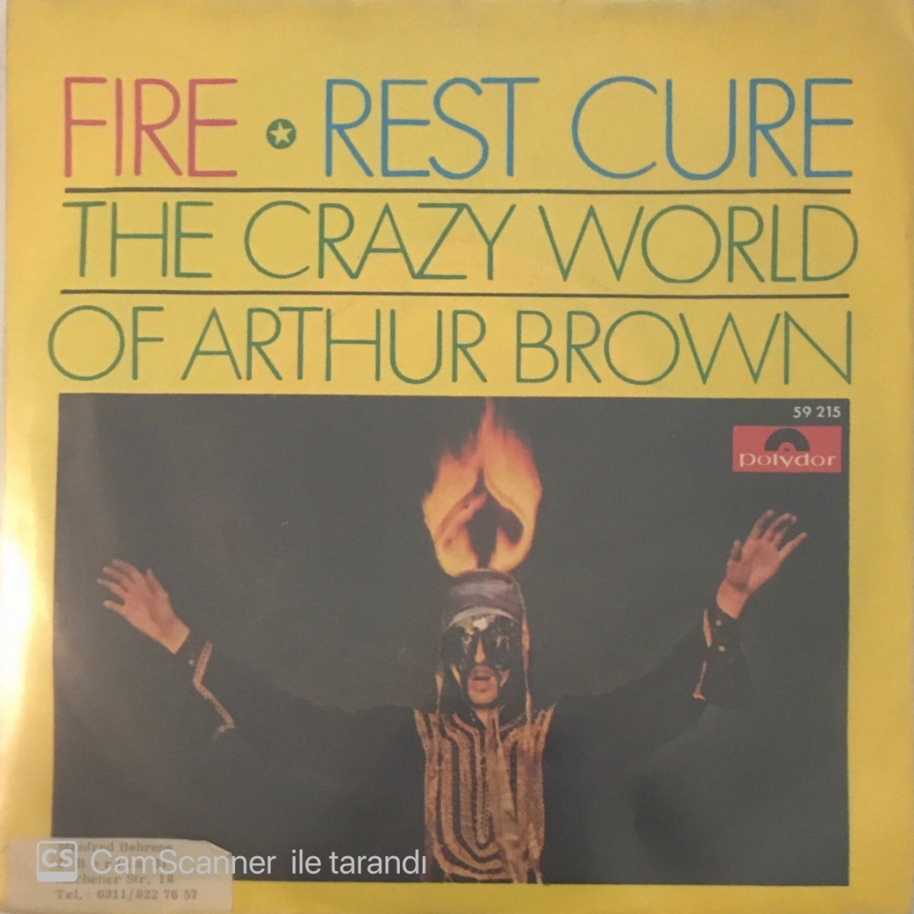 The Crazy World Of Arthur Brown Nightmare 45lik