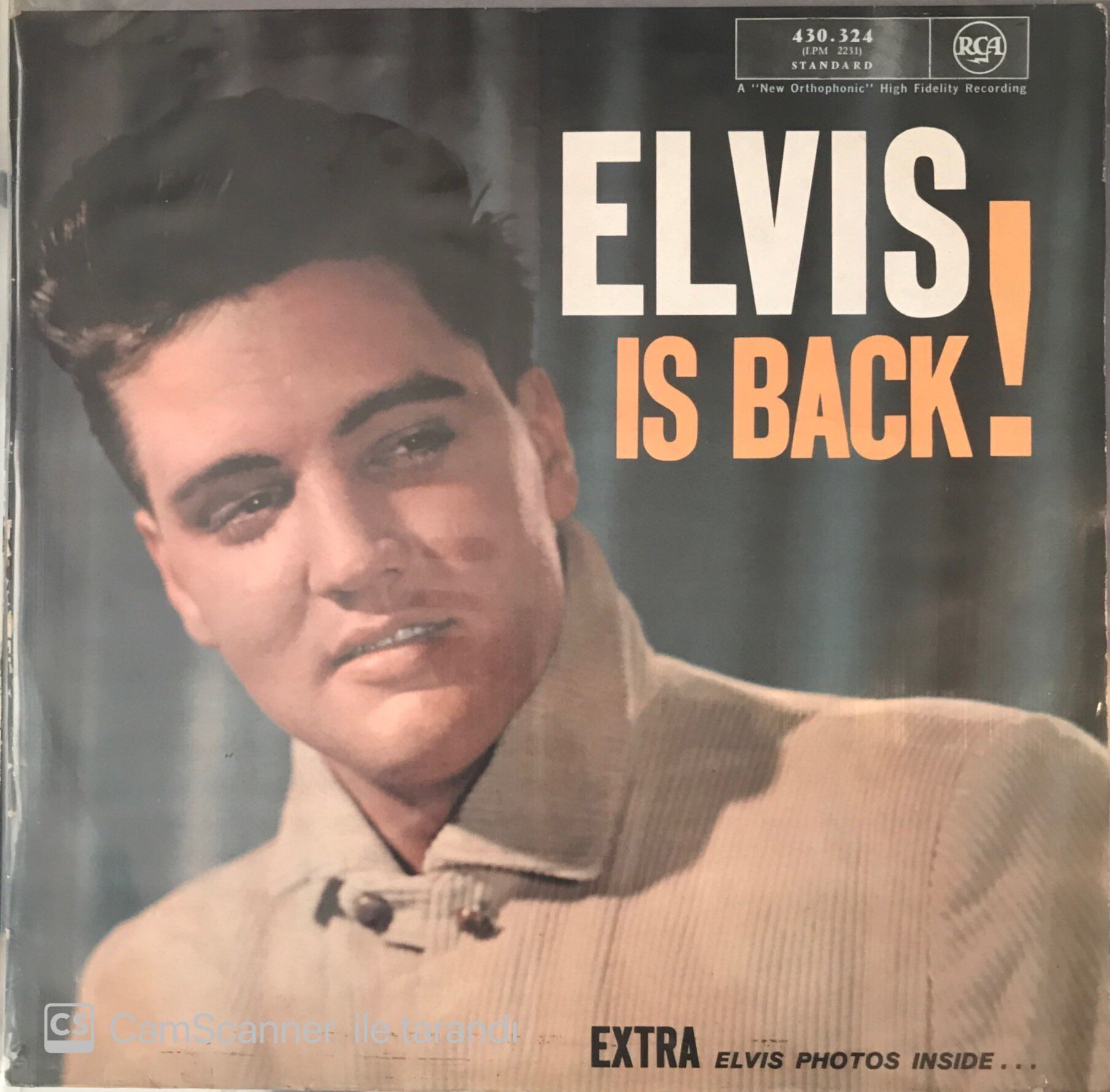 Elvis Is Back ! LP