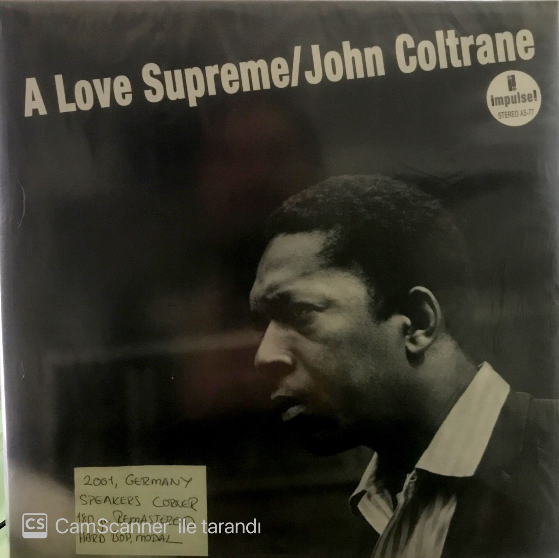 John Coltrane A Love Supreme LP