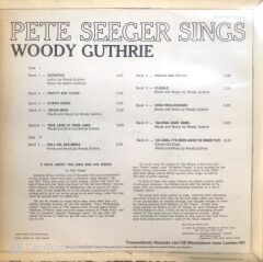 Pete Seeger Sings / Woody Guthrie LP