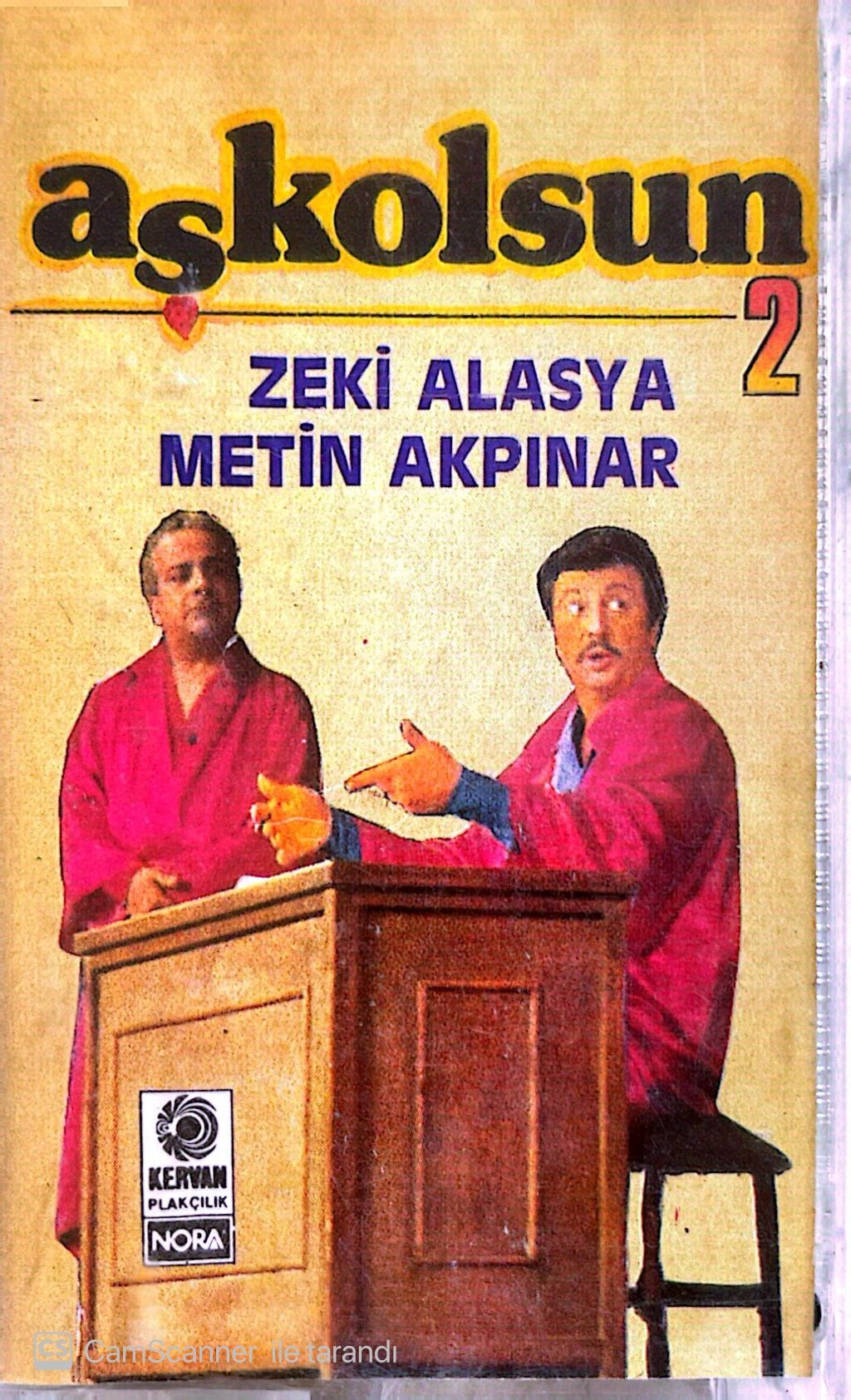 Aşkolsun 2 - Zeki Alasya & Metin Akpınar KASET