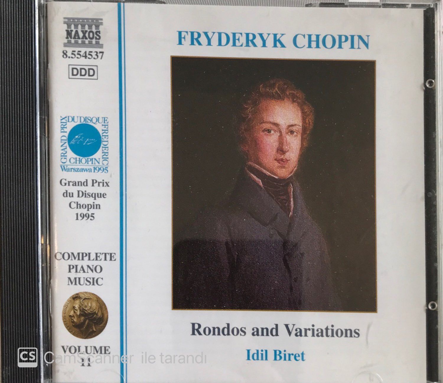 Fryderyk Chopin Rondos And Variations İdil Biret Volume 11 CD