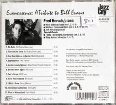 Fred Hersch - Evanescence:  A Tribute To Bill Evans - CD