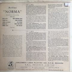 Bellini, Norma, Excerpts From The Complete Recording LP