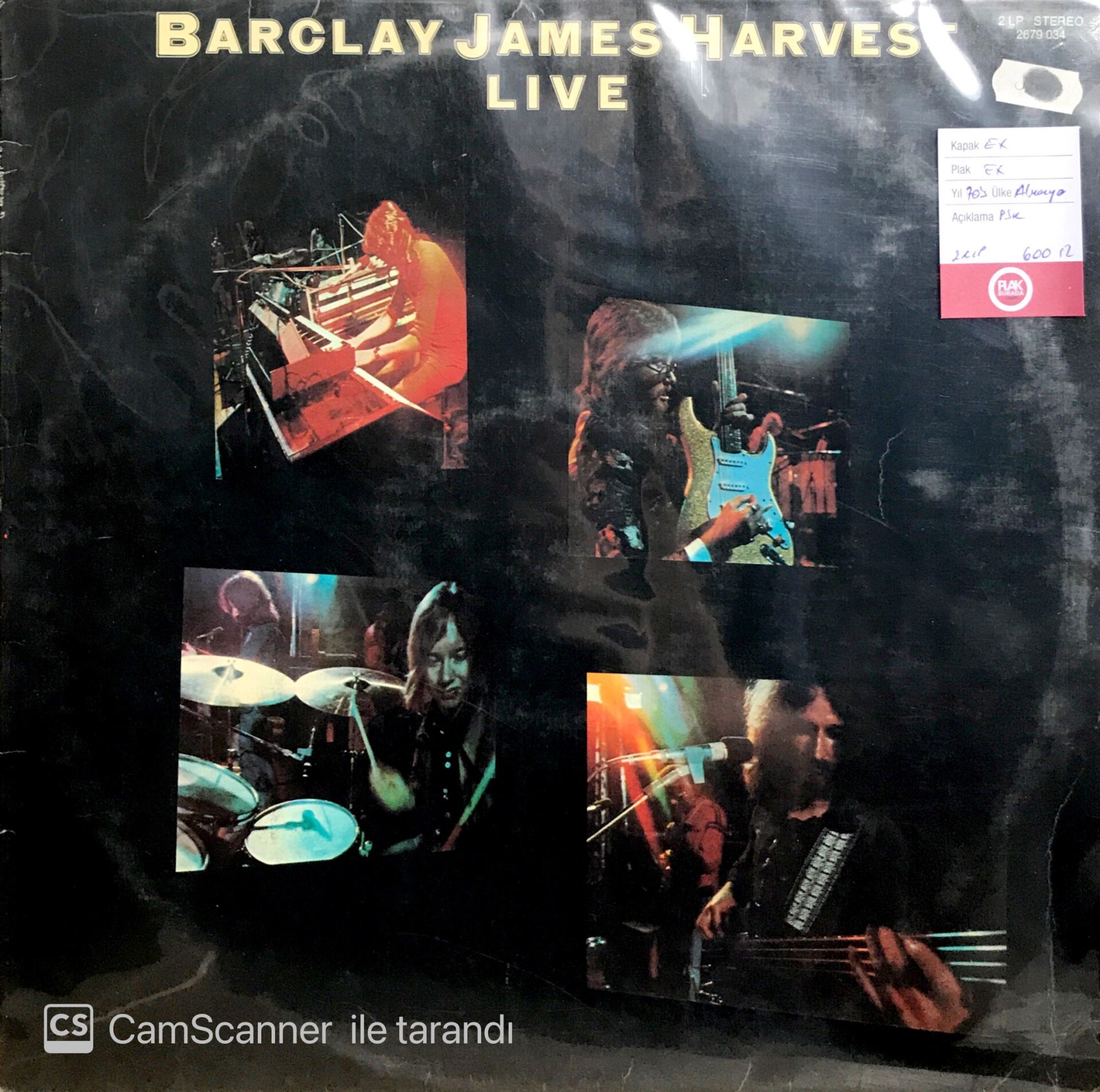 Barclay James Harvest / Live Double LP