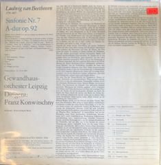 Ludwig Van Beethoven Gesamtausgabe - Sinfonie Nr. 7 A-dur op. 92 LP