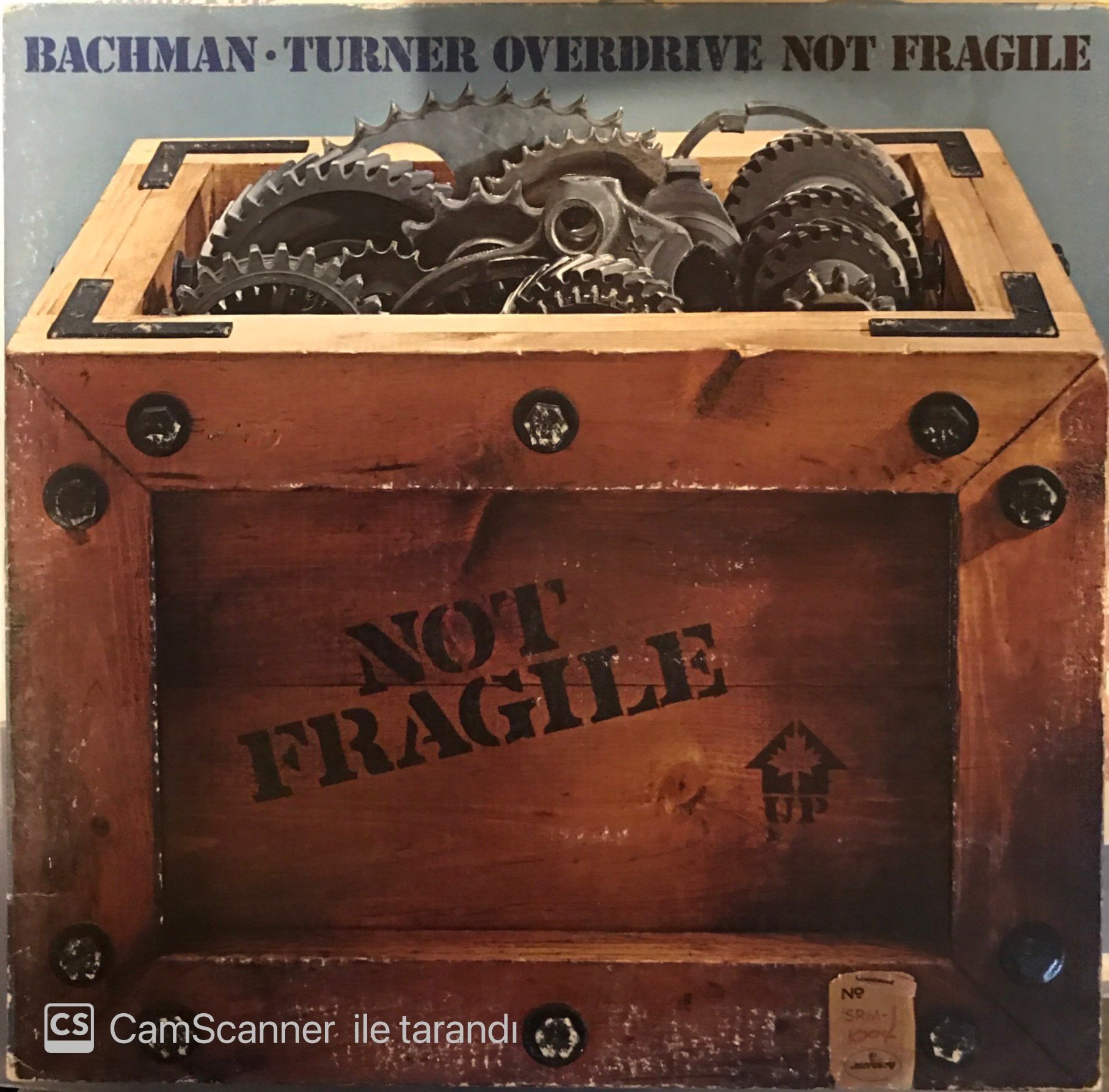 Bachman - Turner Overdrive : Not Fragile LP
