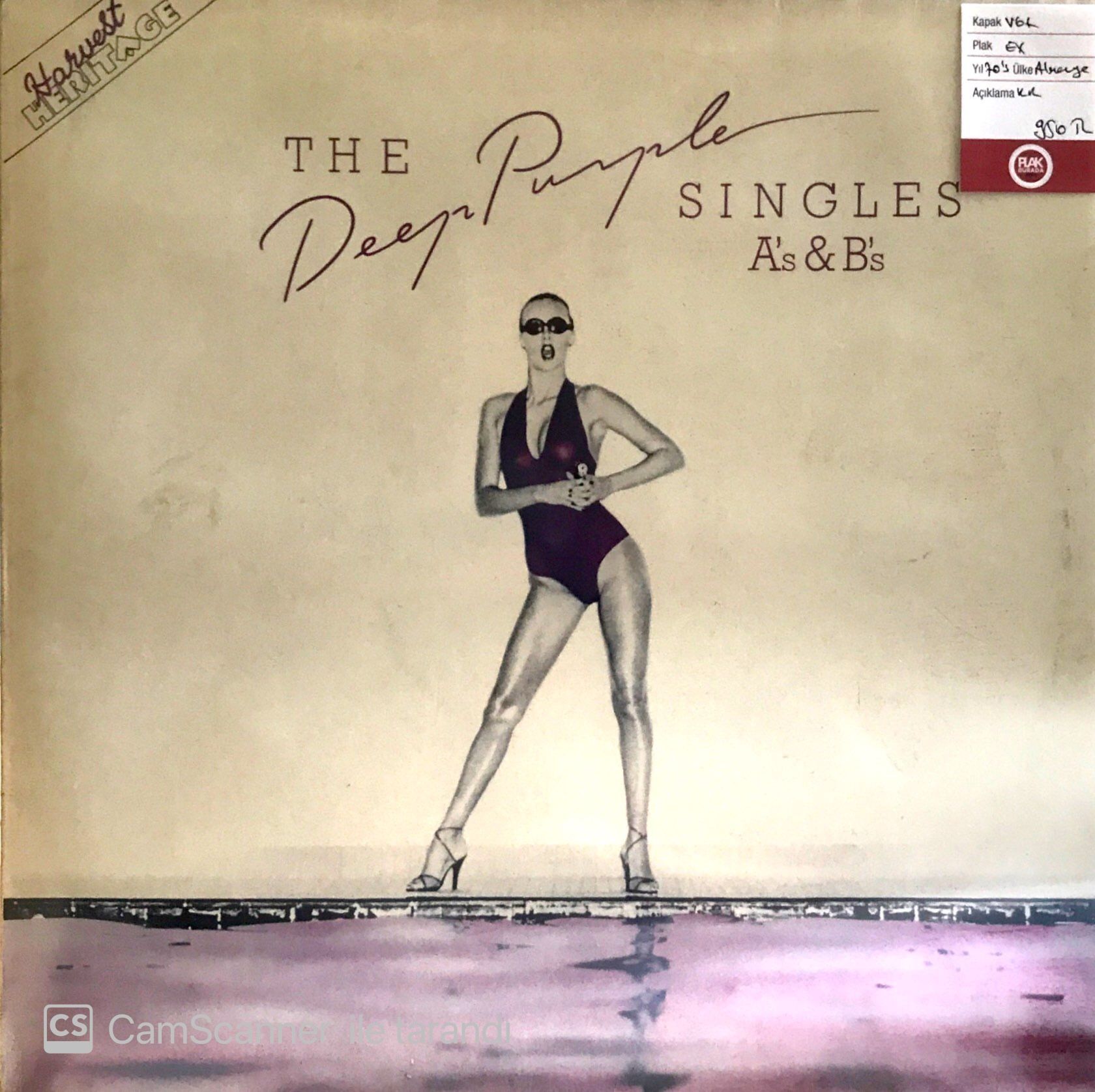 Deep Purple: ''The Deep Purple Singles A's & B's'' LP