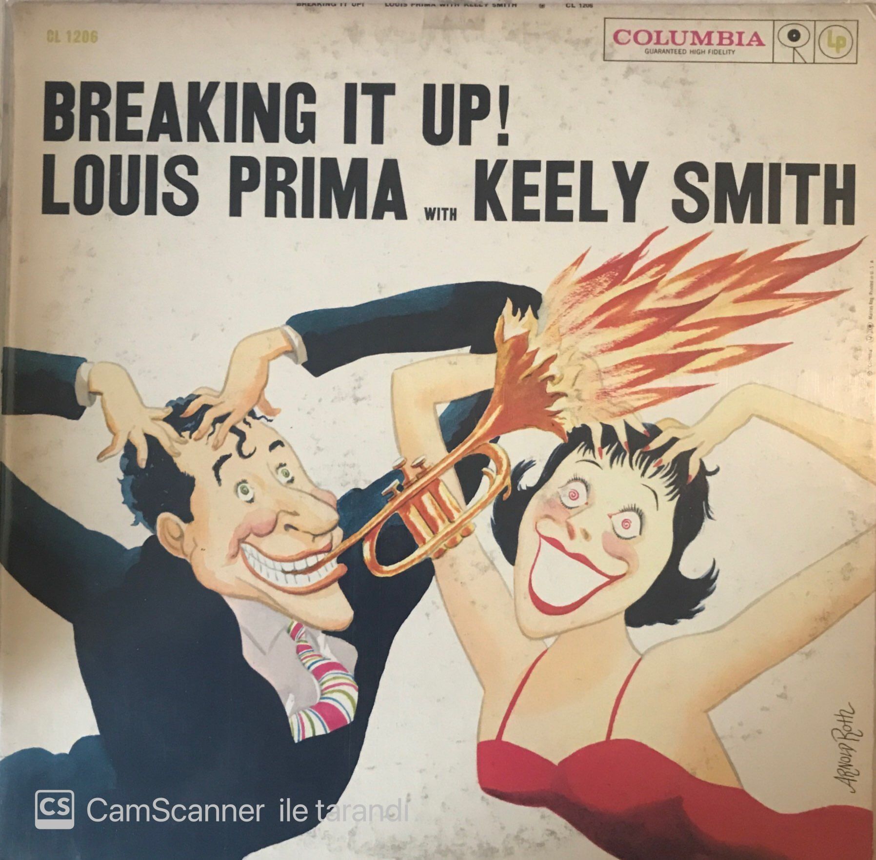Louıs Prıma Wıth Keely Smıth - Breakıng It Up! LP
